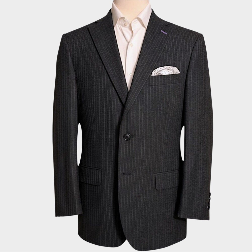 HART SHAFFNER MARX Chicago Men's Blazer Sport Coat Two Button Jacket 50R Wool